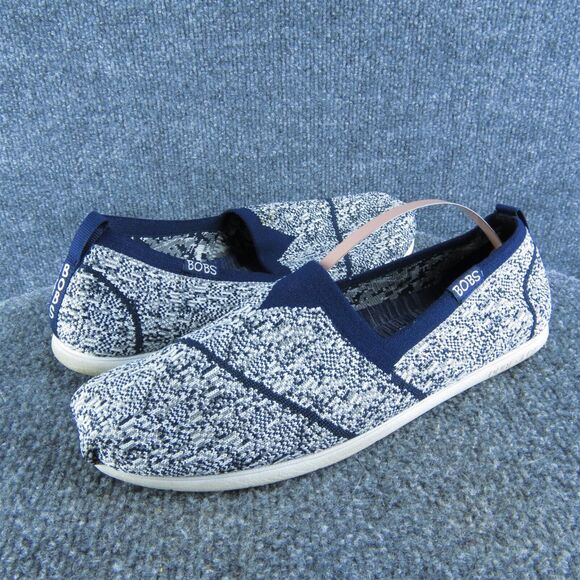 Bobs By Skechers‎ Women's Flat Gray Fabric Size 9M Gently Used 2025 - Picture 1 of 6